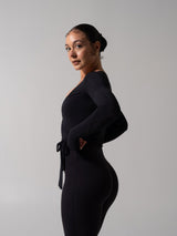 Thumbnail 6 of Ballet Wrap - Onyx Black, 6 of 11