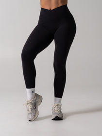 Siren Scrunch Legging - Onyx Black