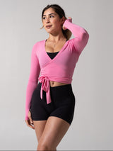 Thumbnail 2 of Ballet Wrap - Pink Vibes, 2 of 10