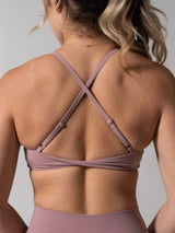 Thumbnail 2 of Barre Sports Bra - Rose Water, 2 of 7