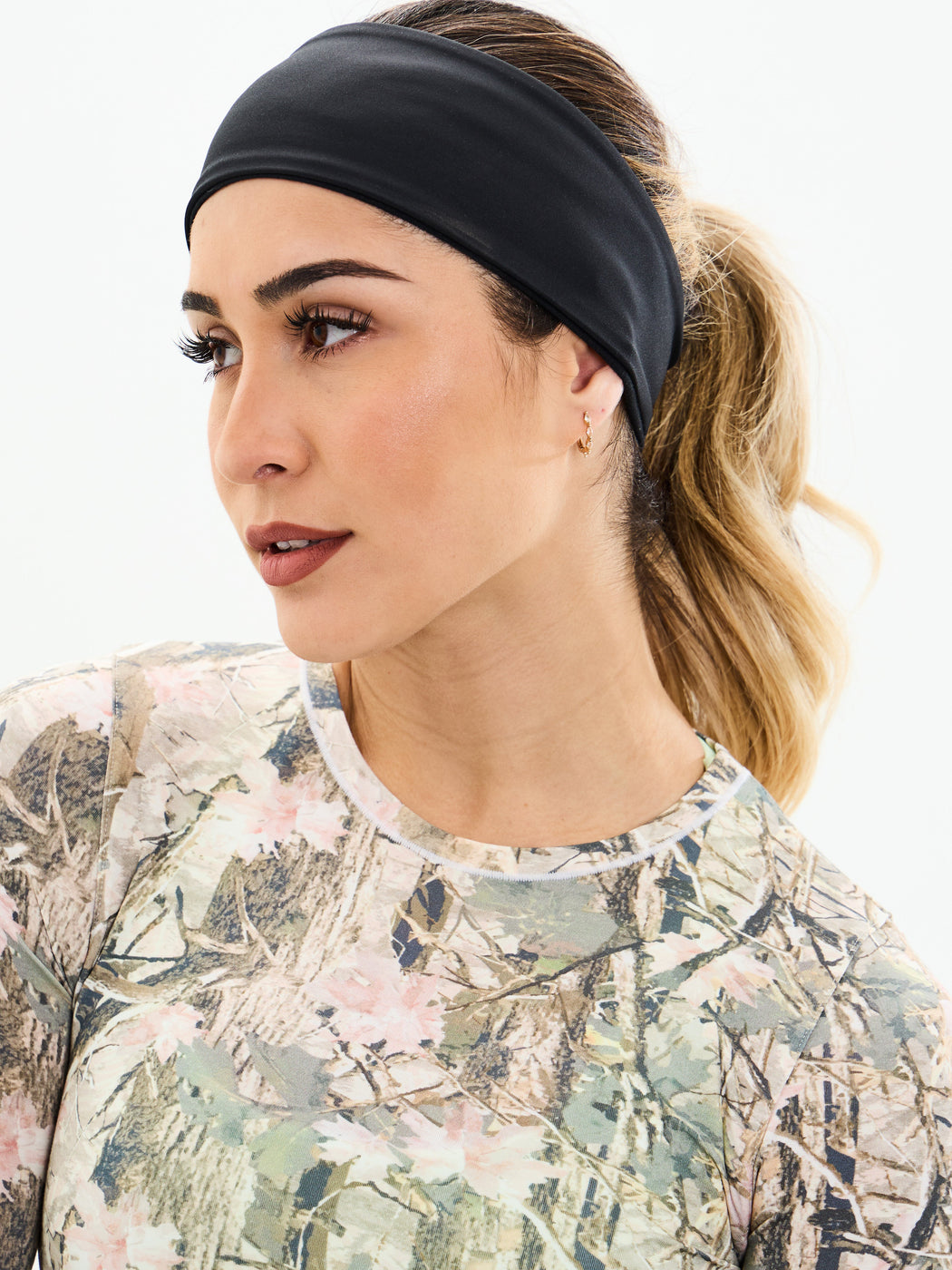 Colorado Fleece Headband - Onyx Black