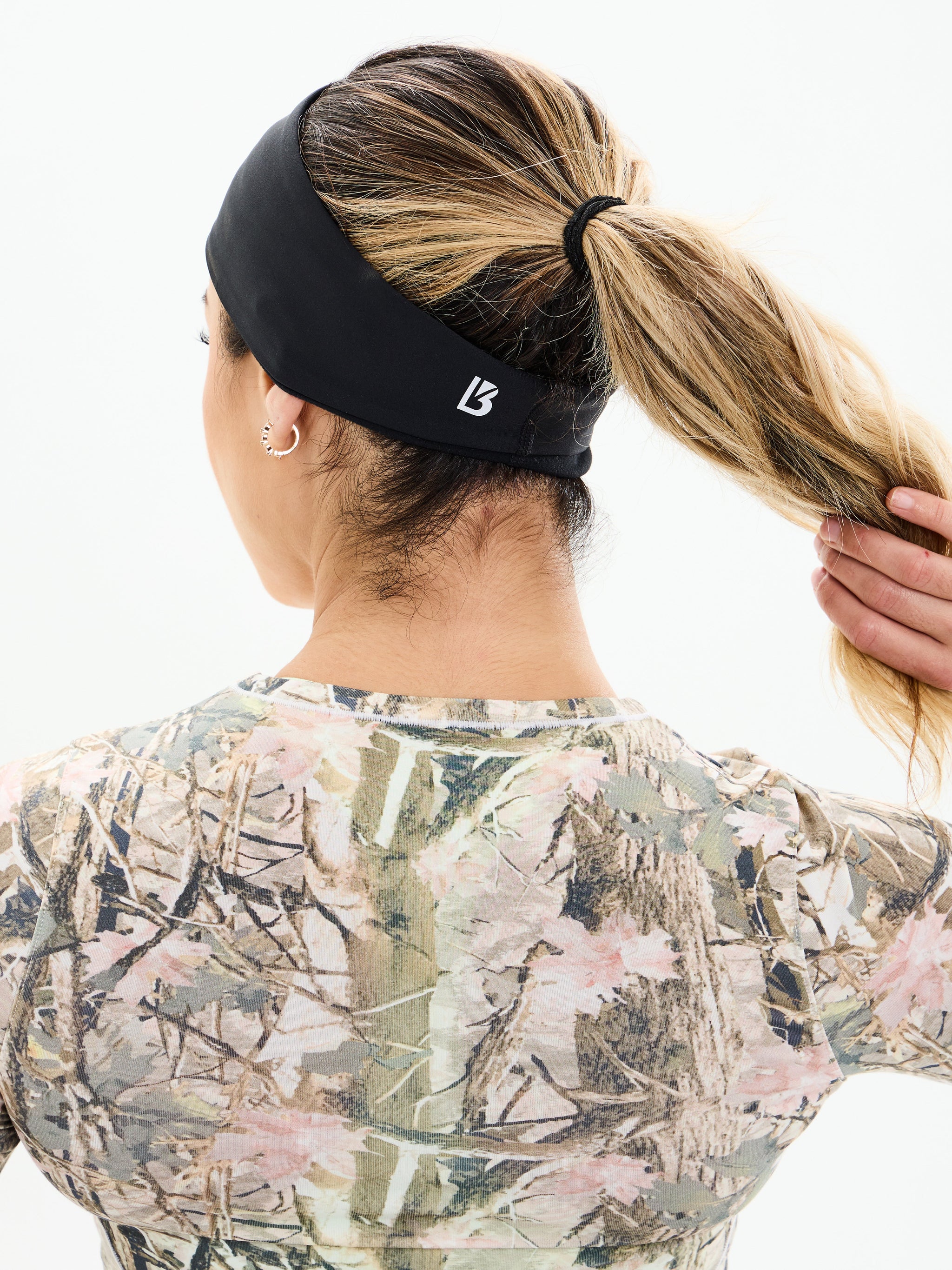 Colorado Fleece Headband - Onyx Black