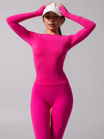 Halo Long Sleeve Hip Tee - Miami Vice