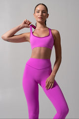 Thumbnail 4 of Sweetheart Nubre Sports Bra - Tango and Grape Juice, 4 of 7