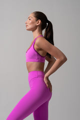 Thumbnail 6 of Sweetheart Nubre Sports Bra - Tango and Grape Juice, 6 of 7