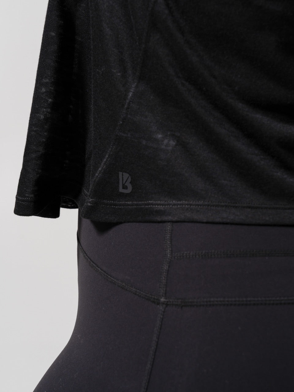 Go With The Flow Hip Tank - Onyx Black
