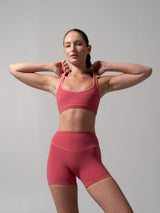 Thumbnail 2 of Sweetheart Nubre Sports Bra - Burnt Sugar and Rose Blush, 2 of 5