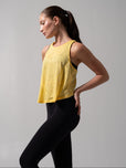 Go With The Flow Hip Tank - Pineapple