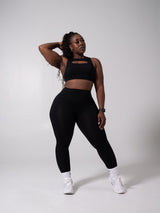 Thumbnail 2 of Airbrush Multi Pocket Legging - Onyx Black, 2 of 9