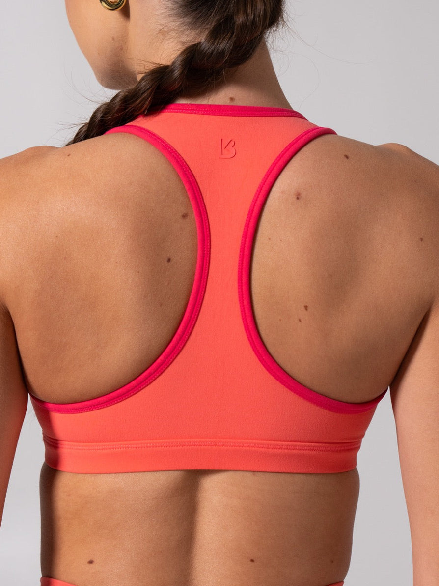 Sweetheart Nubre Sports Bra - Tequila Sunrise and Punch