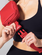 Thumbnail 4 of Breakthrough Belt Bag - Lipstick Red, 4 of 4