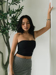Brami Tube Top - Onyx Black