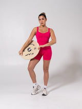 Thumbnail 12 of **PREORDER** Miracle Scrunch Seamless Bodysuit 5" - Heather Miami Vice, 12 of 12