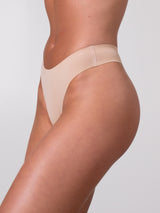 Thumbnail 3 of Invisible High Rise Thong - Sand, 3 of 4