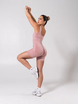 Thumbnail 8 of **PREORDER** Miracle Scrunch Seamless Bodysuit 5" - Heather Rose Water, 8 of 11