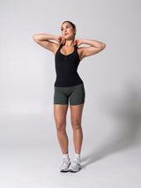 Thumbnail 11 of **PREORDER** Miracle Seamless Hip Tank - Heather Charcoal, 11 of 11