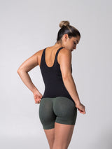 Thumbnail 8 of **PREORDER** Miracle Seamless Hip Tank - Heather Charcoal, 8 of 11