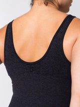 Thumbnail 4 of **PREORDER** Miracle Seamless Hip Tank - Heather Charcoal, 4 of 11