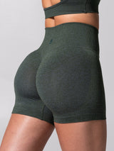 Thumbnail 1 of Miracle Seamless High Rise Short 4.5" - Heather Limon Pepino, 1 of 7