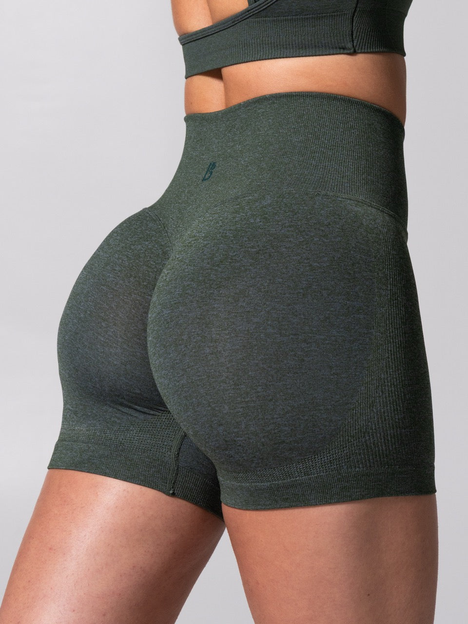 **PREORDER** Miracle Seamless Short 4.5" - Heather Limon Pepino