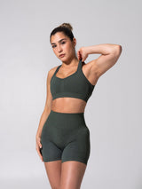 Thumbnail 10 of **PREORDER** Miracle Seamless Short 4.5" - Heather Limon Pepino, 10 of 10