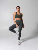 Thumbnail 3 of **PREORDER** Miracle Seamless Legging - Heather Limon Pepino, 3 of 9