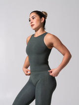 Thumbnail 5 of **PREORDER** Shape Seamless Hip Tank - Heather Limon Pepino, 5 of 10