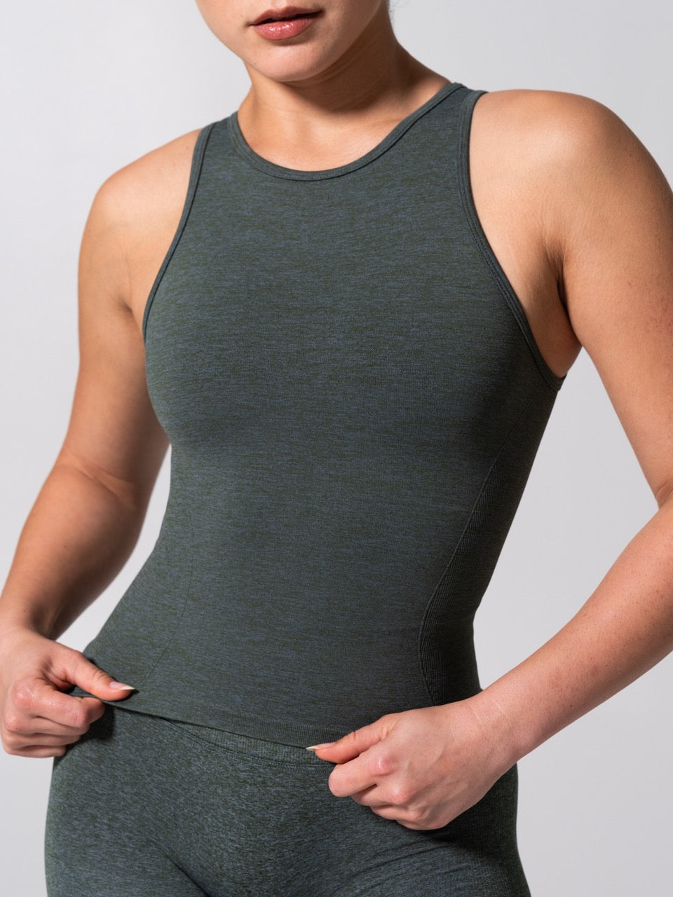 **PREORDER** Shape Seamless Hip Tank - Heather Limon Pepino