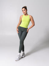 Thumbnail 3 of **PREORDER** Shape Seamless Hip Tank - Heather Margarita, 3 of 11