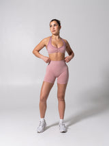 Thumbnail 3 of **PREORDER** Miracle Seamless Short 4.5" - Heather Rose Water, 3 of 11