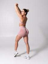 Thumbnail 8 of **PREORDER** Miracle Seamless Short 4.5" - Heather Rose Water, 8 of 11