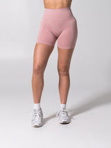 Thumbnail 5 of Miracle Seamless High Rise Short 4.5" - Heather Rose Water, 5 of 5