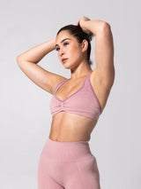 Thumbnail 4 of **PREORDER** Micro Seamless Sports Bra - Heather Rose Ombre, 4 of 7
