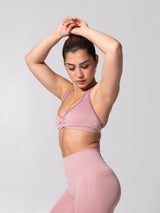 Thumbnail 6 of **PREORDER** Micro Seamless Sports Bra - Heather Rose Ombre, 6 of 7
