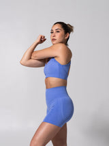 Thumbnail 7 of **PREORDER** Vida Seamless Sports Bra - Heather Azul, 7 of 9