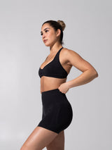 Thumbnail 6 of **PREORDER** Micro Seamless Sports Bra - Heather Charcoal, 6 of 12
