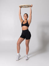 Thumbnail 9 of **PREORDER** Vida Seamless Sports Bra - Heather Charcoal, 9 of 10