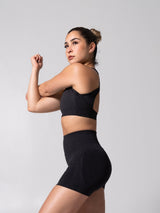 Thumbnail 6 of **PREORDER** Vida Seamless Sports Bra - Heather Charcoal, 6 of 10