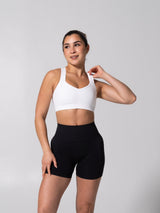 Thumbnail 3 of **PREORDER** Vida Seamless Sports Bra - White, 3 of 10
