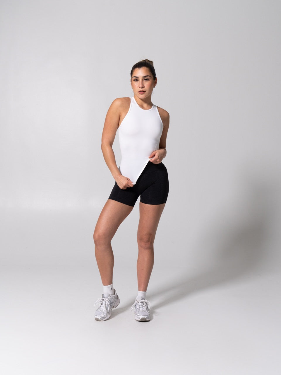 **PREORDER** Shape Seamless Hip Tank - White