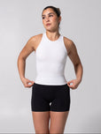 **PREORDER** Shape Seamless Hip Tank - White
