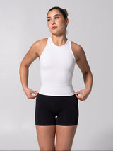Thumbnail 1 of **PREORDER** Shape Seamless Hip Tank - White, 1 of 8