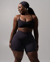 Thumbnail 1 of Siren Scrunch Short 7" - Onyx Black, 1 of 9