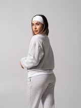 Thumbnail 6 of Threads Crew Pullover - Heather Grey, 6 of 6