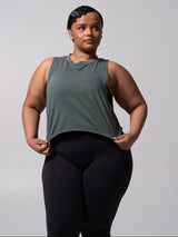 Thumbnail 1 of Essential Waist Tank - Limon Pepino, 1 of 2