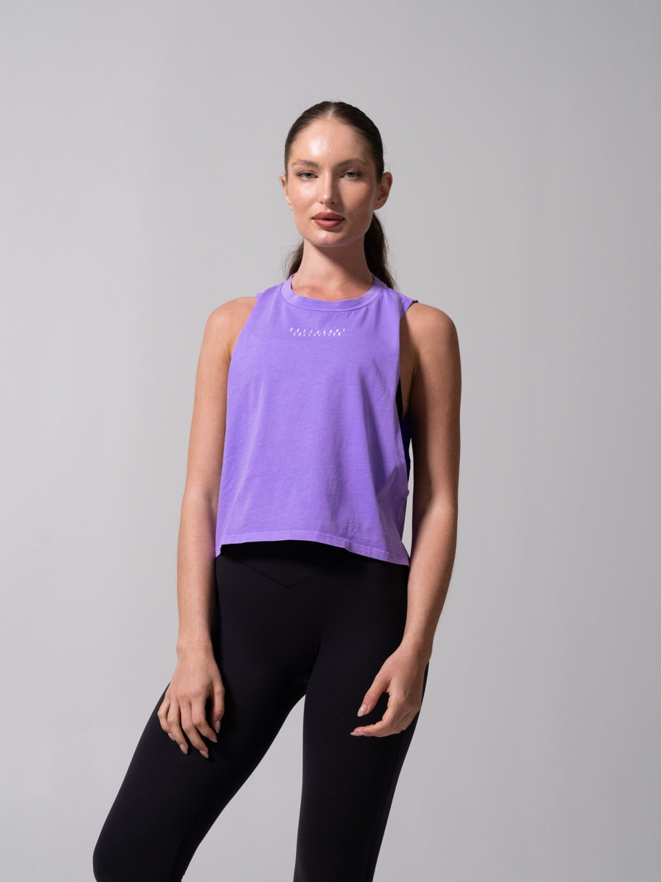Essential Waist Tank - Taffy Purple