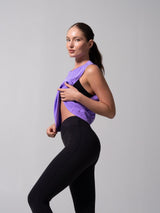 Thumbnail 5 of Essential Waist Tank - Taffy Purple, 5 of 6