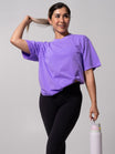 Essential Short Sleeve Tee - Taffy Purple
