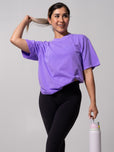 Essential Short Sleeve Tee - Taffy Purple