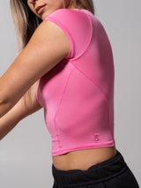 Thumbnail 3 of Halo Baby Tee - Pink Vibes, 3 of 4